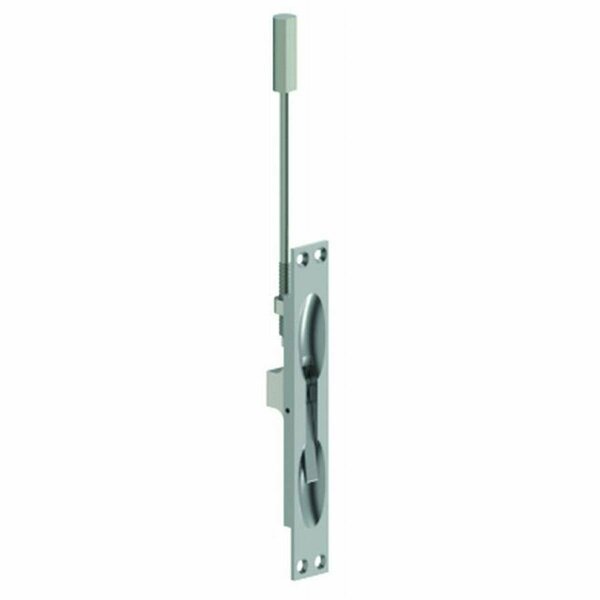 Hager Manual Flush Bolt for Metal Doors, No. 052286 Satin Chrome 282D26D